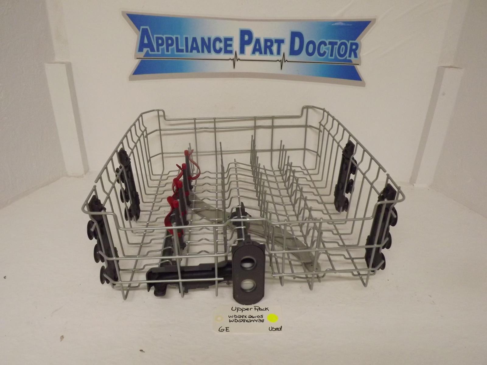 GE Dishwasher WD28X26105 WD28X24438 Upper Rack Used GE Dishwasher WD28X26105 WD28X24438 Upper Rack Used